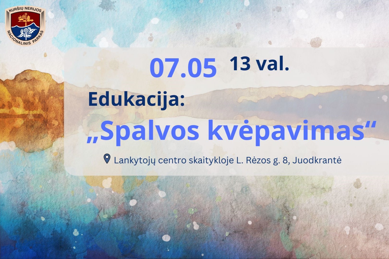 Edukacija Spalvos kvėpavimas