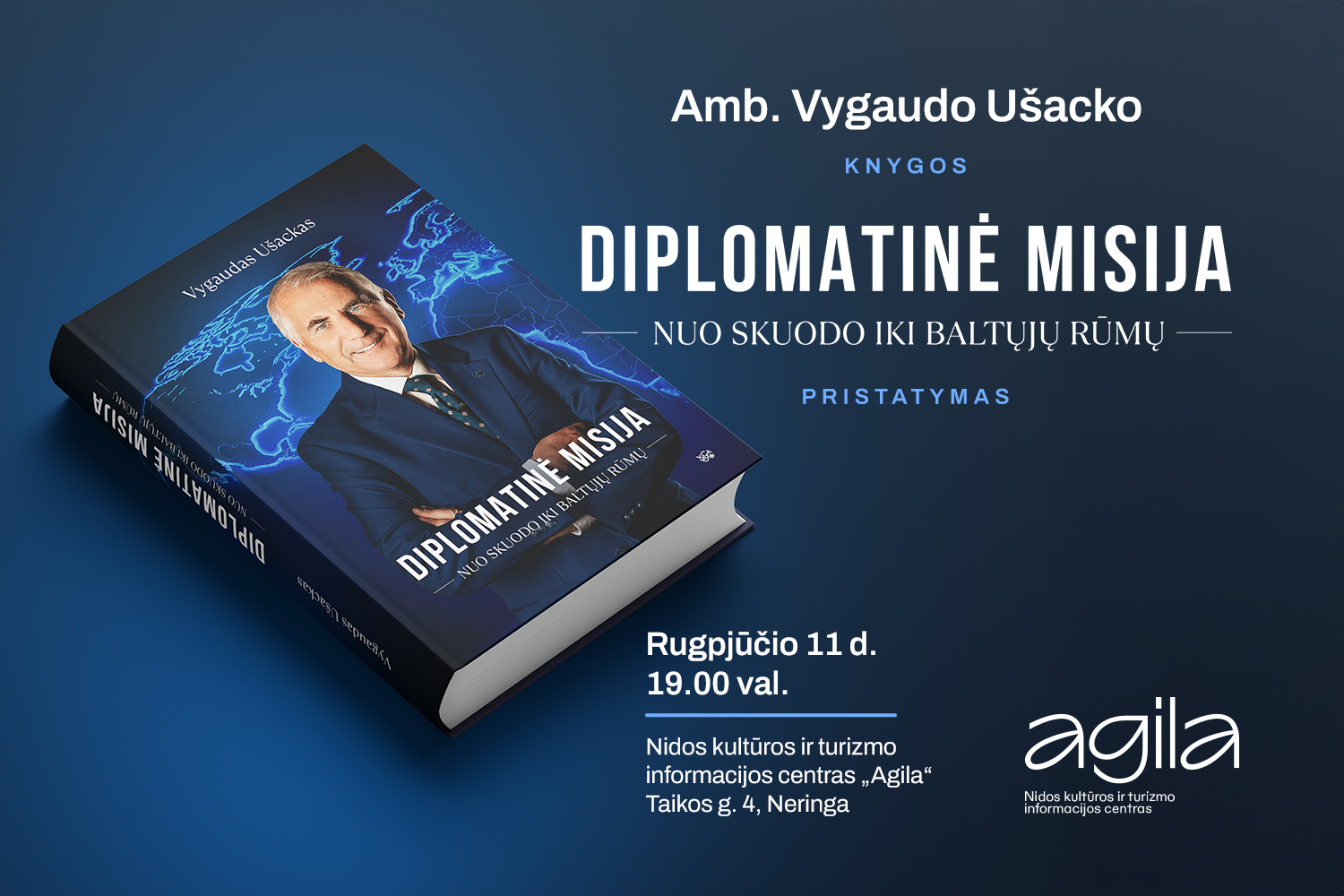 Vygaudo Ušacko knygos pristatymas