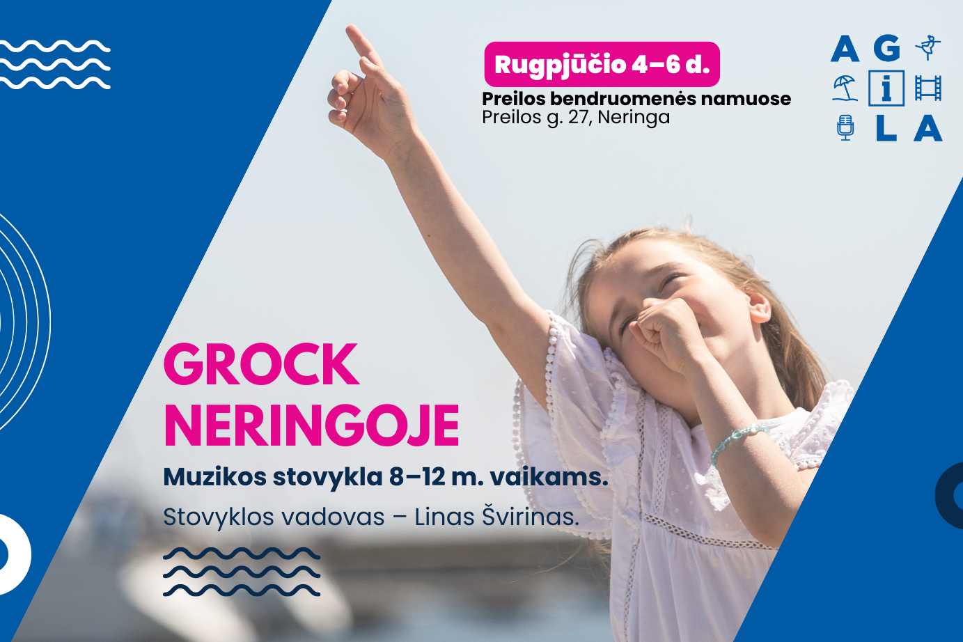 Muzikos stovykla GROCK Neringoje