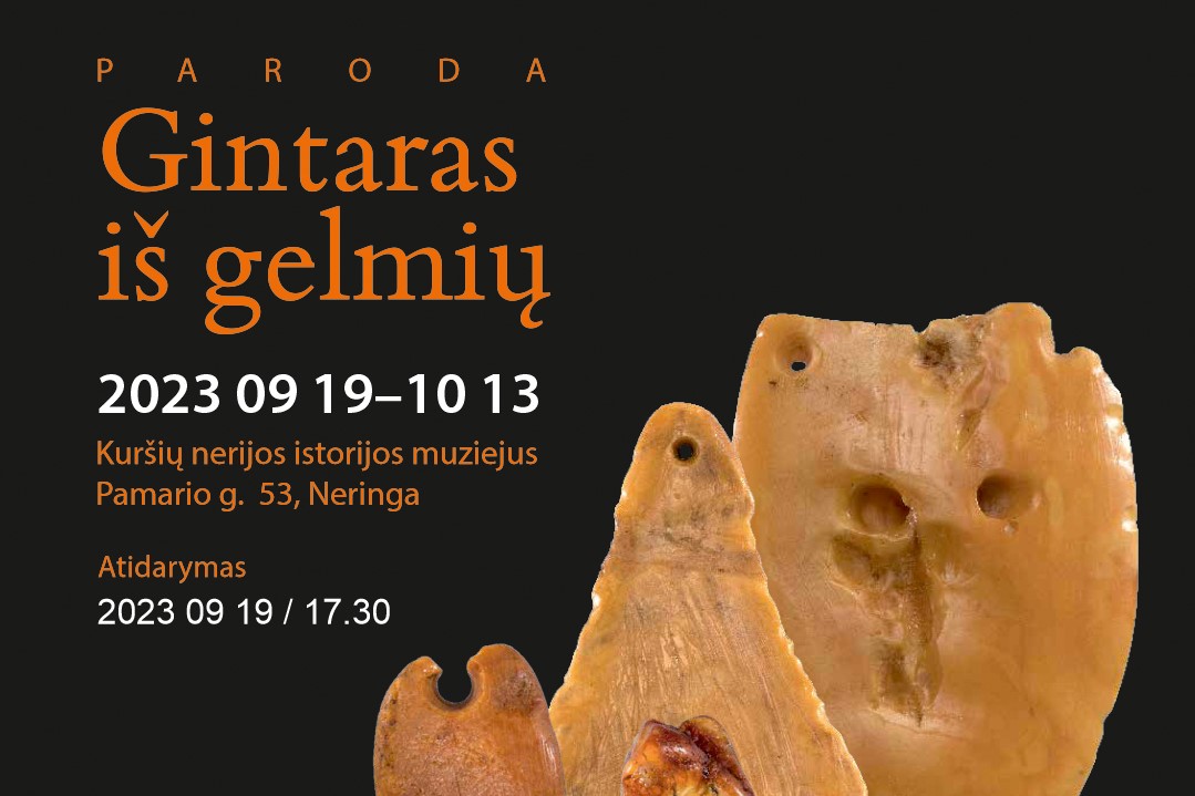 Paroda gintaras iš gelmių