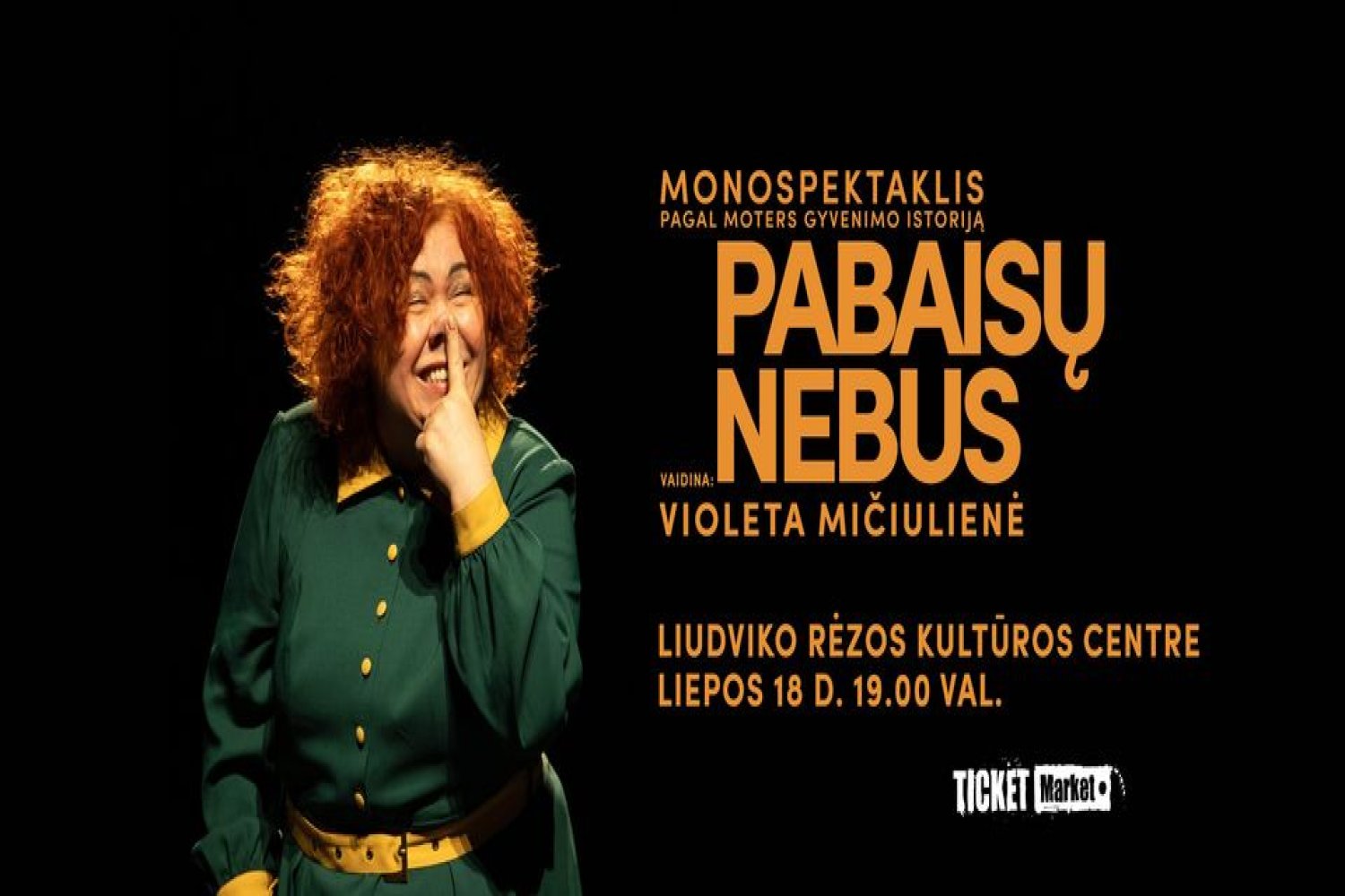 Monospektaklis Pabaisų nebus Juodkrantėje