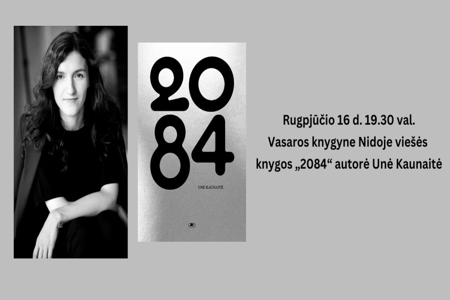 Susitikimas su rašytoja Une Kaunaite