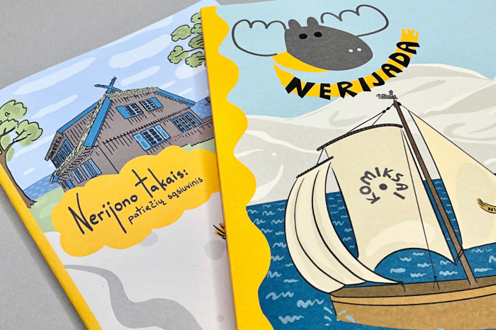 Pajūryje – visai šeimai skirtų „Nerijados“ komiksų pristatymų turas