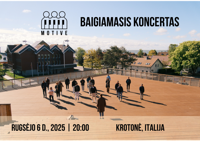 „MOTIVE“ baigiamąjame koncerte suskambės Europos balsai