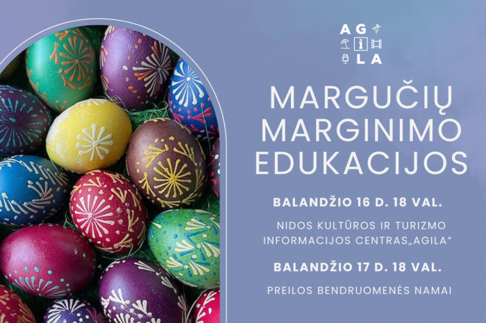 Margučių marginimo edukacija Preiloje