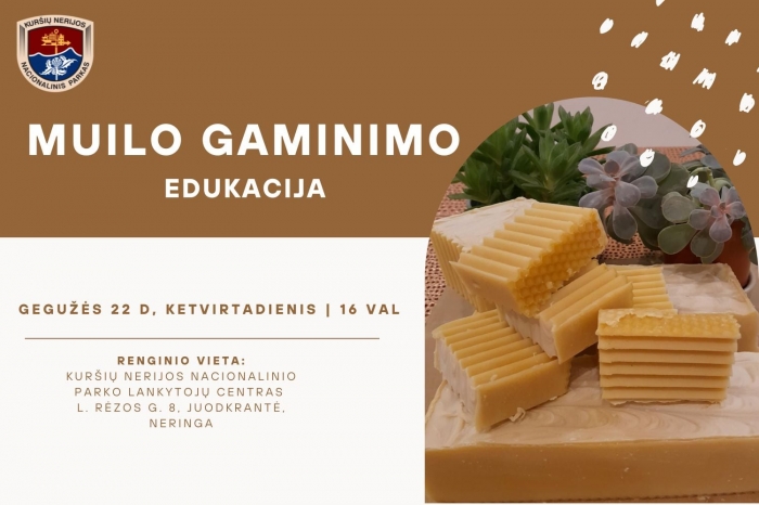 Edukacija „Muilo gamyba (suaugusiems)“