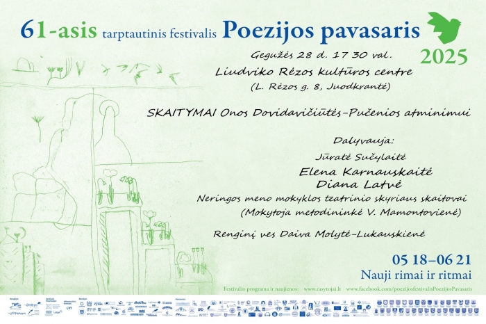 Poezijos pavasaris Juodkrantėje
