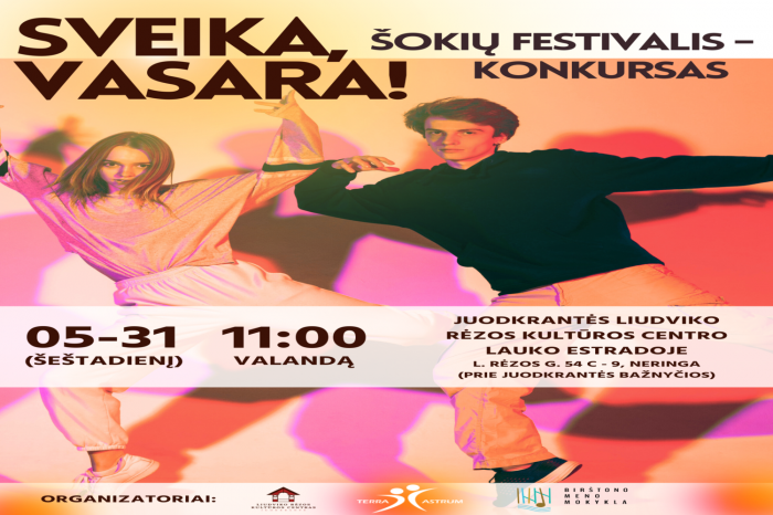 Šokių festivalis-konkursas „Sveika, vasara!“ Juodkrantėje