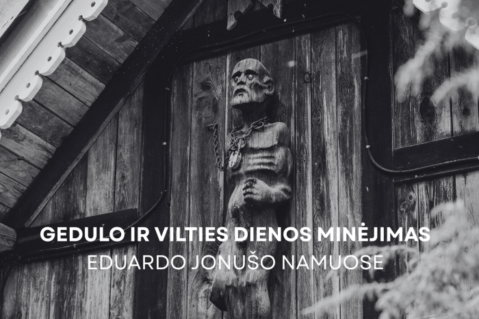 Gedulo ir vilties dienos minėjimas Eduardo Jonušo namuose