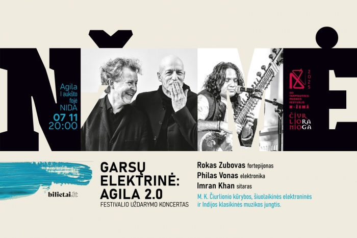 Festivalio „N žemė“ uždarymo koncertas „Garsų elektrinė: Agila 2.0“