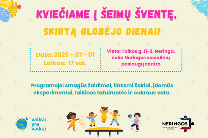 Šeimų šventė, skirta Globėjo dienai