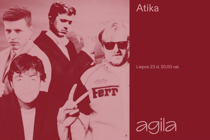 Grupės „Atika“ koncertas „Agilos“ stogo terasoje