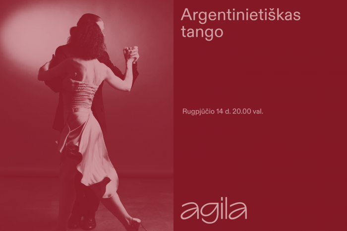 Argentinietiško tango vakaras „Agilos“ stogo terasoje