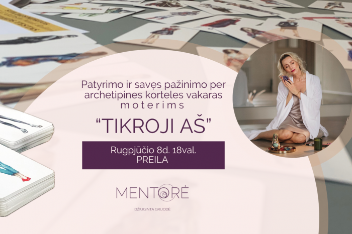 Tikroji „Aš“: Liūto vartų patyriminis vakaras moterims
