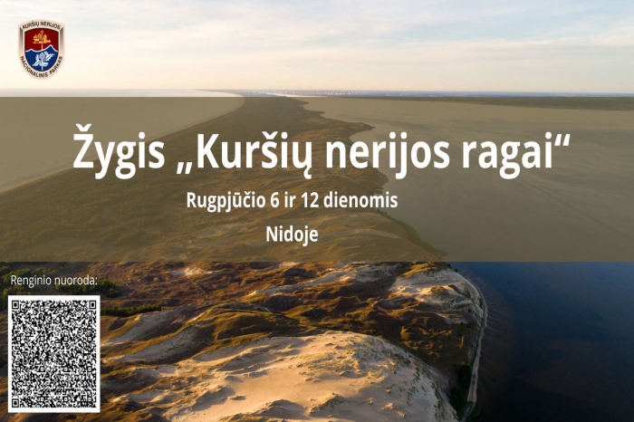 Žygis Nidoje „Kuršių nerijos ragai“