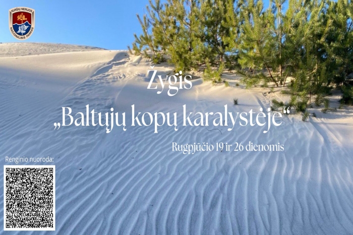 Žygis Nidoje „Baltųjų kopų karalystėje“