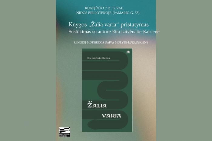 Ritos Latvėnaitės-Kairienės knygos „Žalia varia“ pristatymas