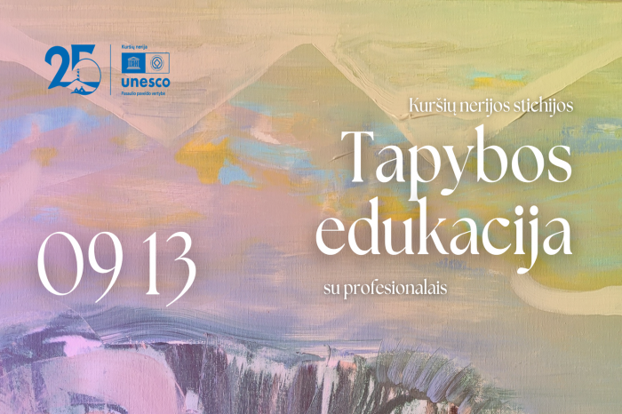Tapybos edukacija  „Kuršių nerijos stichijos“