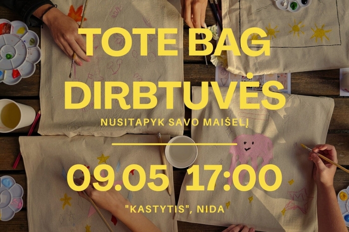 Maišelių tapymo dirbtuvės Nidoje