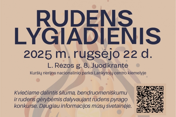 Rudens lygiadienis Juodkrantėje