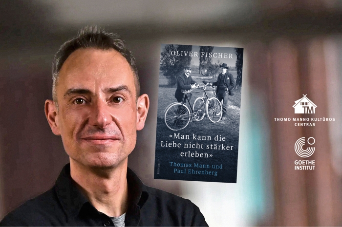 Oliverio Fischerio knygos „Stipresnės meilės nepatirsi – Thomas Mannas ir Paulis Ehrenbergas" pristatymas