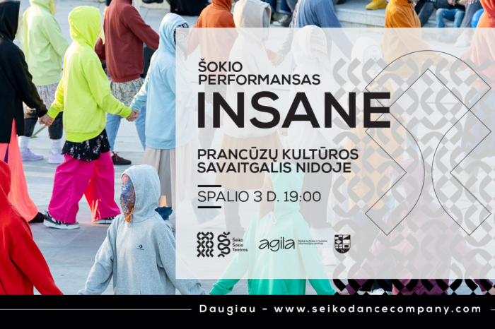 Šokio performansas INSANE | Prancūzų kultūros savaitgalis Nidoje