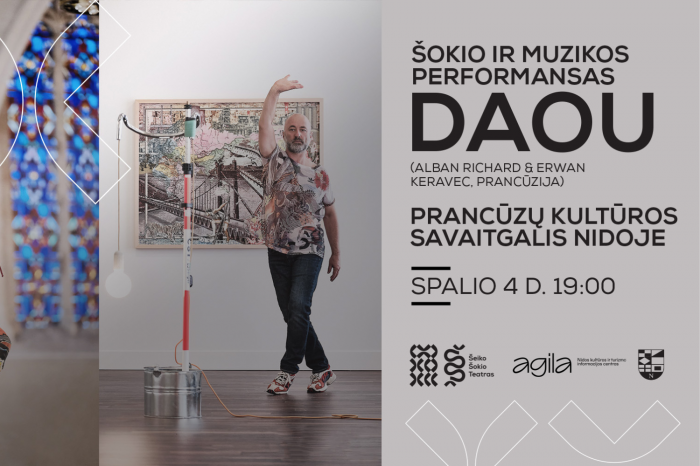 Šokio ir muzikos performansas DAOU | Prancūzų kultūros savaitgalis Nidoje