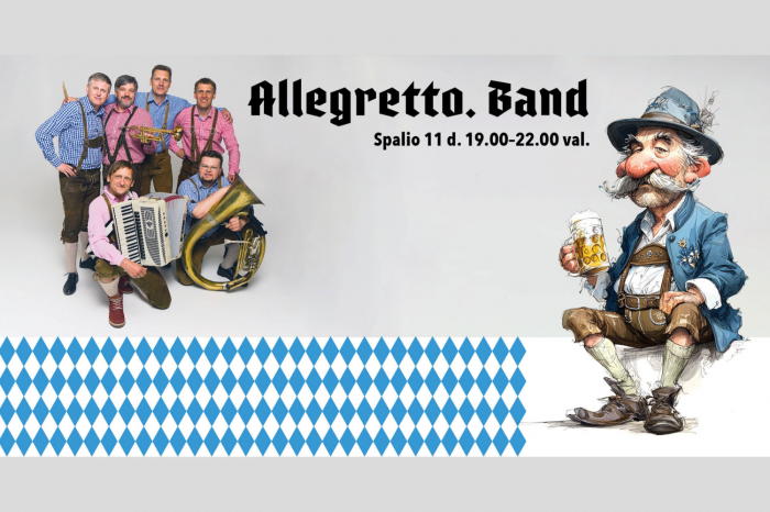Vokiečių kultūros savaitgalis Neringoje: grupės „Allegretto.Band“ koncertas