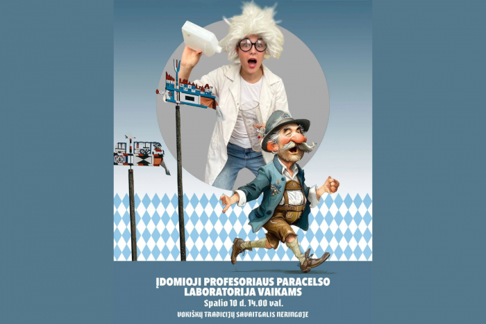Įdomioji profesoriaus Paracelso laboratorija vaikams