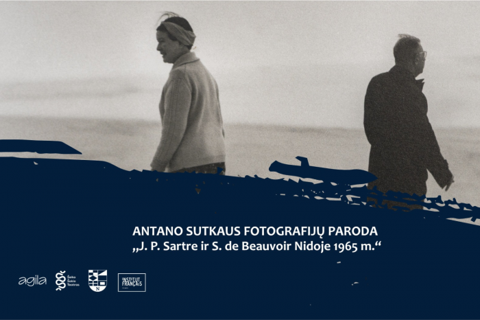 Antano Sutkaus fotografijų paroda „J. P. Sartre ir S. de Beauvoir Nidoje 1965 m.“