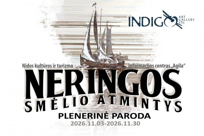 Tapytojų grupės „INDIGO art“ plenerinė paroda „Neringos smėlio atmintys“