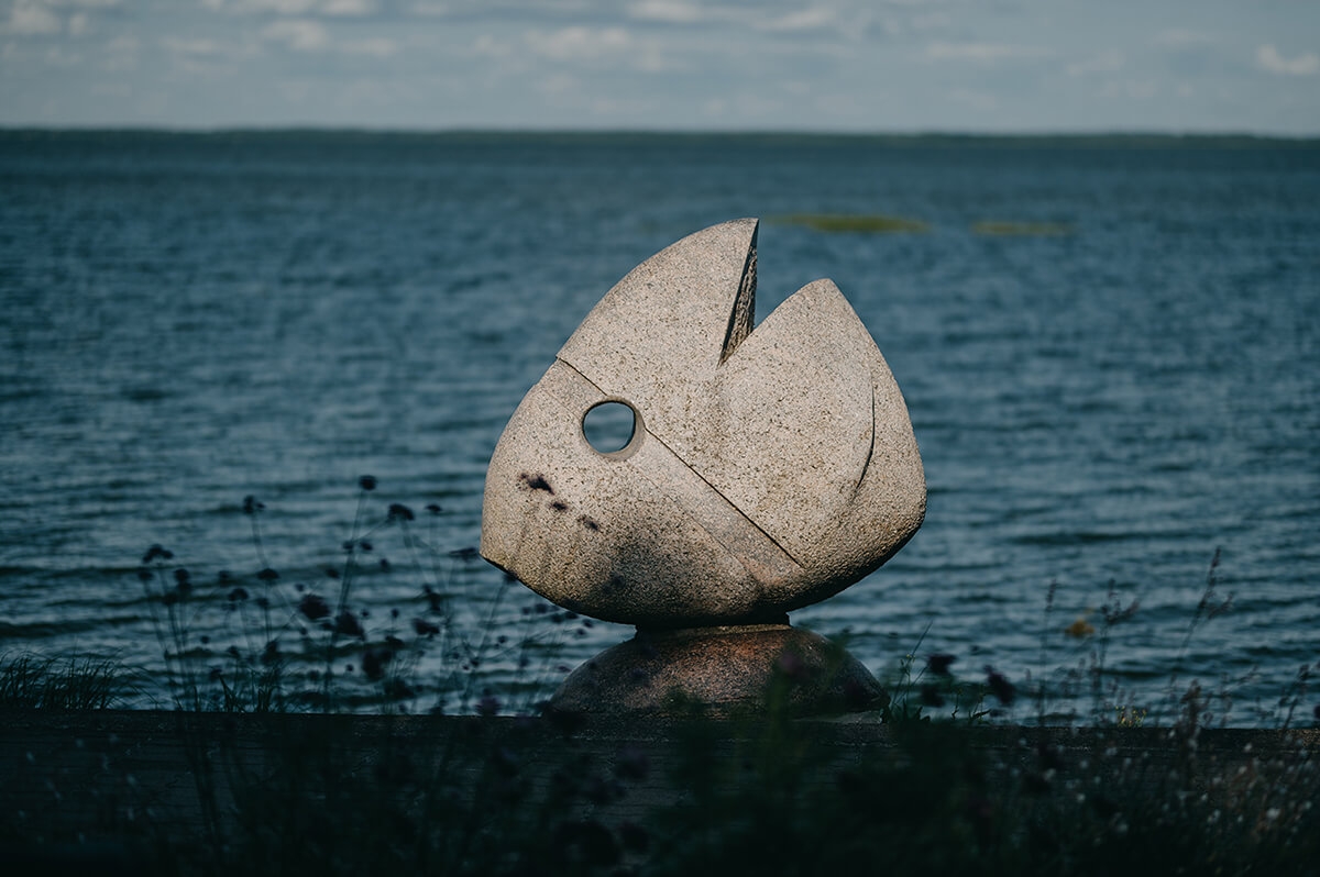 Stone sculptures park "Earth and Water"