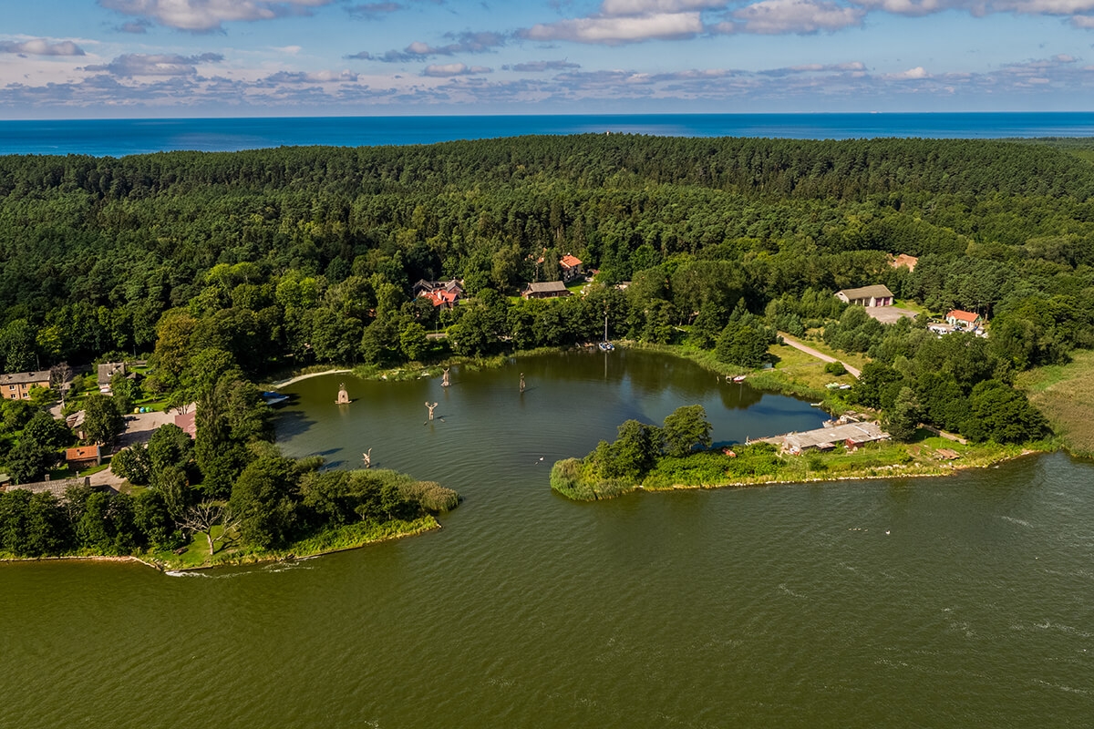 Bernsteinbucht in Juodkrantė (dt. Schwarzort)