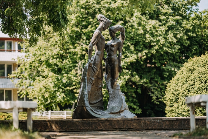 Dekoratyvinė skulptūra „Jūratė ir Kastytis“