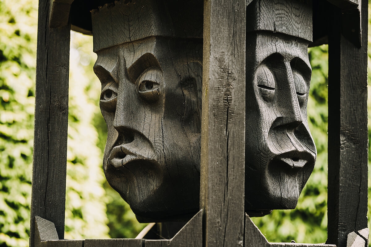 Skulptur „Keturi vėjai“ (dt. „Vier Winde“)